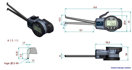 G313內卡規 德國進口精工，品質與工藝的完美結合